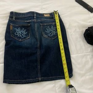 Paige denim premium mini skirt